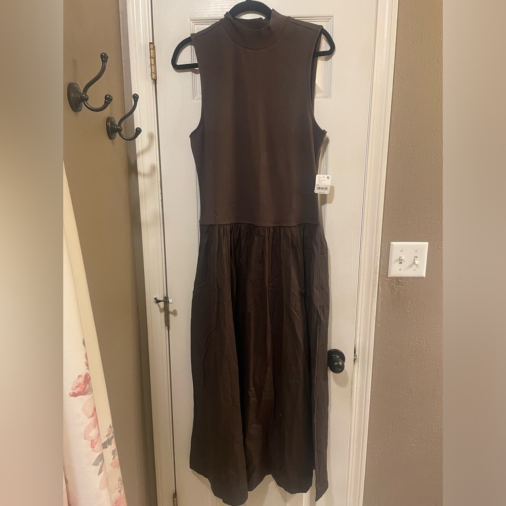 Free People FREE-EST Pepita Midi XL Color: Double Espresso NWT - Picture 4 of 6